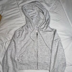 Garage Zipped Cropped Jacket Size M